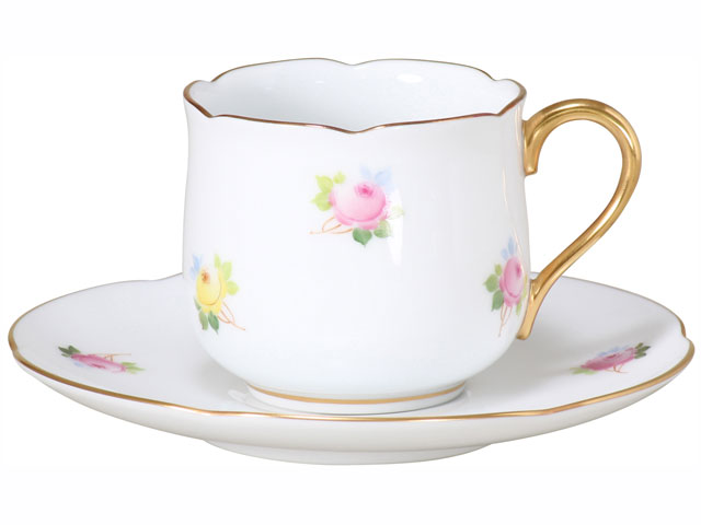 大倉陶園 小花散らし コンポートとカップ&ソーサーペア 大倉陶園 小花