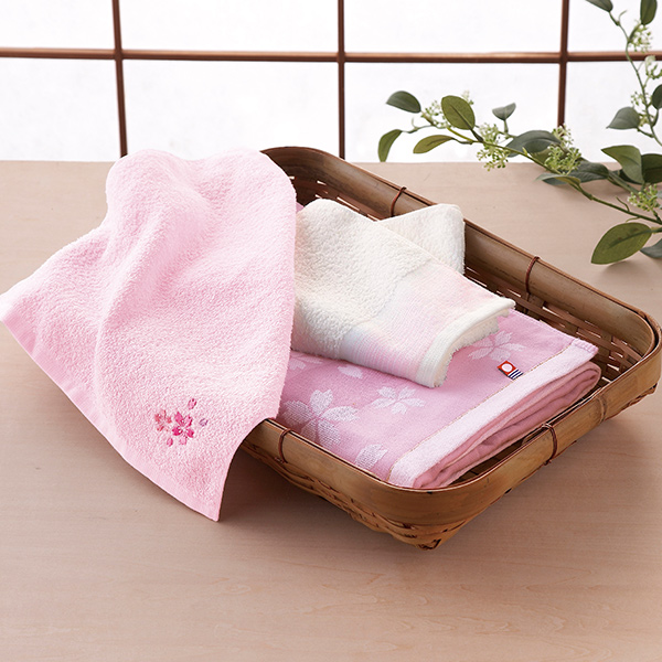 日本名産地 今治泉州 桜づくしタオルセット ｜香典返しのカタログ