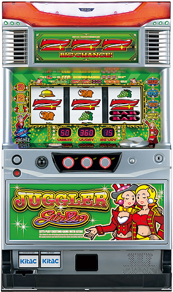北電子 ジャグラーガールズ 中古パチスロ実機 [4ch対応] A-SLOT