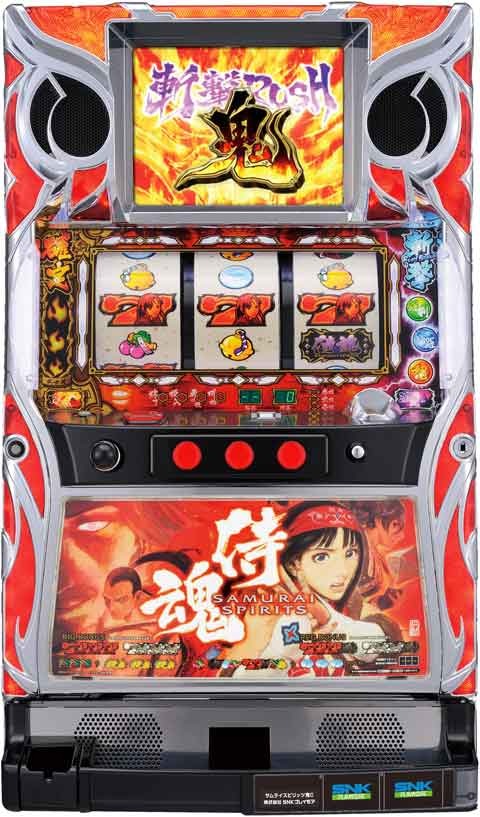 SNKプレイモア サムライスピリッツ鬼 パネル不問 中古パチスロ実機