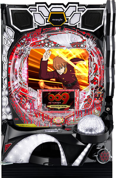 ニューギン P009 RE:CYBORG ACCELERATOR EDITION 中古パチンコ実機 [枠