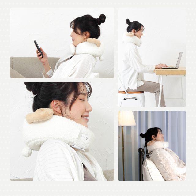 コードレスネックピローマッサージャー MCR8322SH (新品)