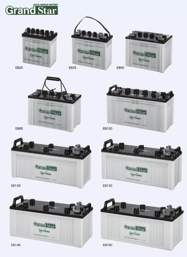 EB65-LER 【L型端子（外向き）】 GS ユアサ ディープサイクル