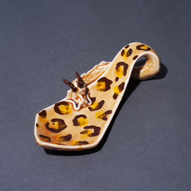 BLACKBOOTS CERAMICS×AMERICAN WANNABE /「LEOPARD DRAGON TIE INCENSE