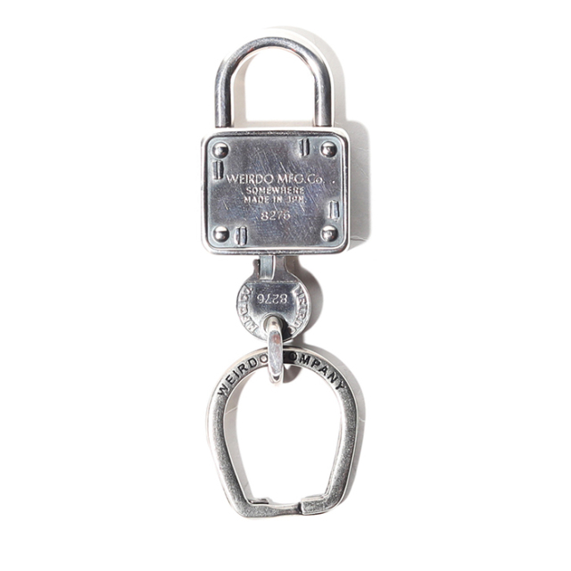 WG-004 /「PADLOCK - KEY CHAIN / SILVER」パドロックキーチェーン
