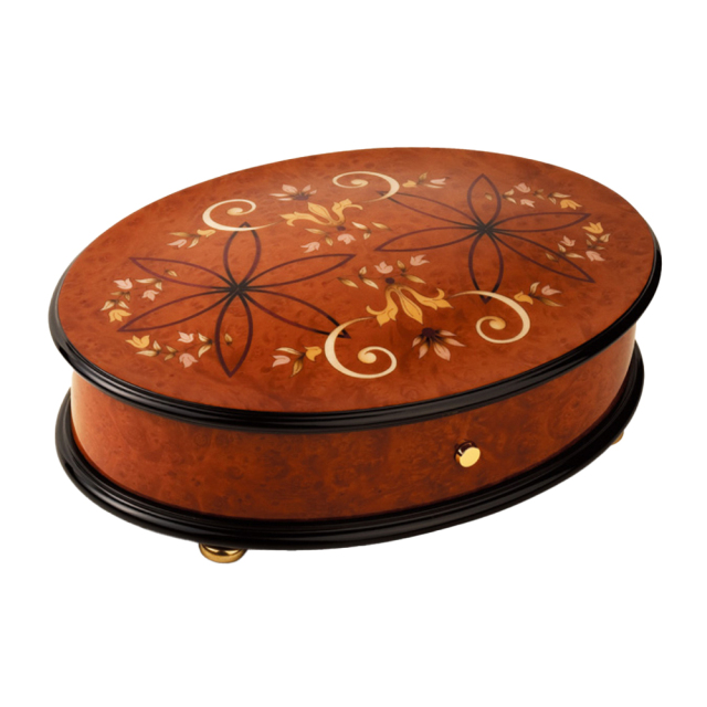 リュージュ REUGE オルゴール 72弁 L'Auberson ウォールナット AXA