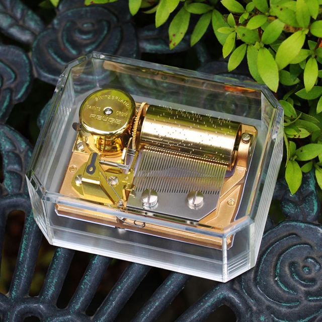 リュージュ REUGE オルゴール 36弁 ペーパーウェイト AXA.36.2708.000+