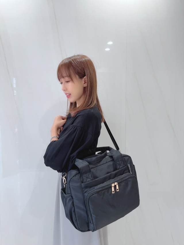 selva secreta】Bucket tote bag(black)