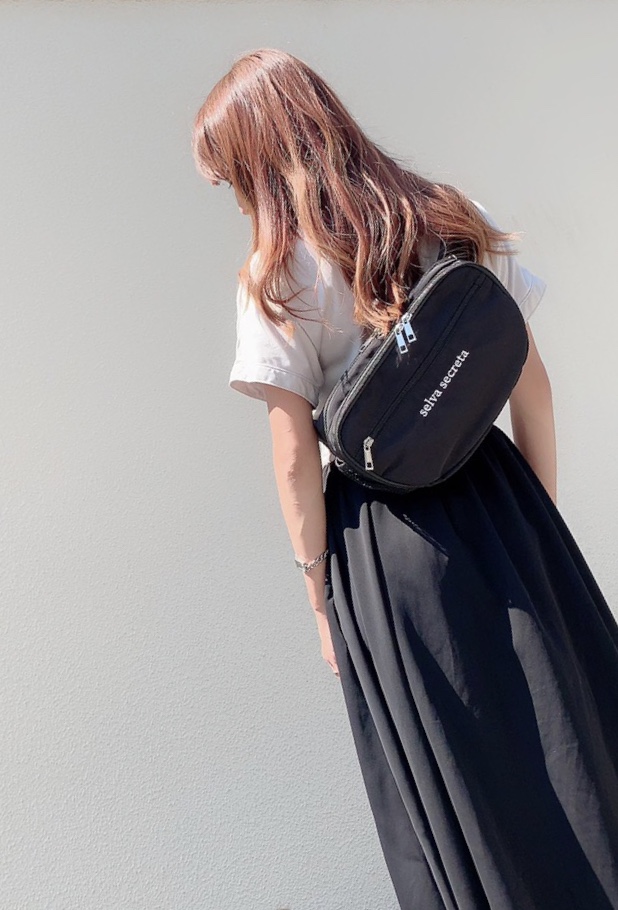 selva secreta】WAIST POUCH(black)