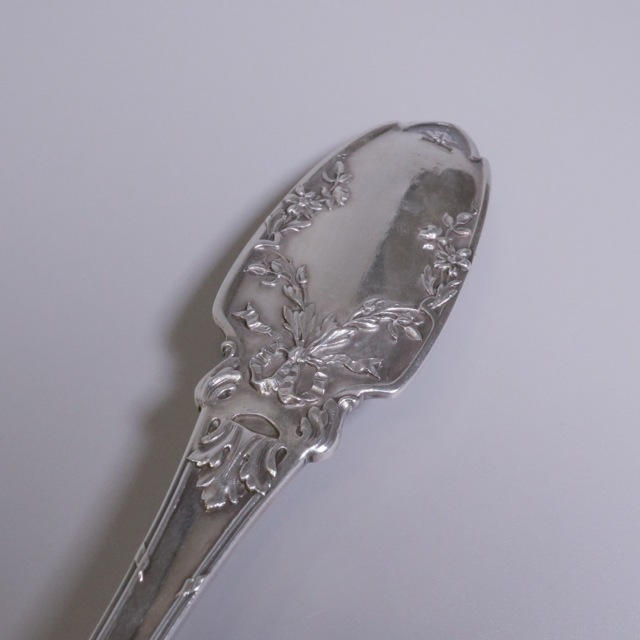 フランス 1800年代 シルバー 純銀製ケーキサーバー
