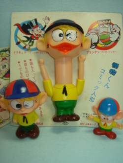 激レア☆美品 タカトク 怪物くん ソフビ人形 タグ付 初期 当時 藤子 アニメ