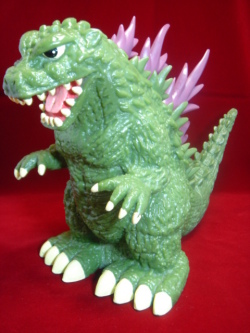 トヨタカローラ ゴジラ 貯金箱 ソフビ 5442 トヨタカローラ ゴジラ