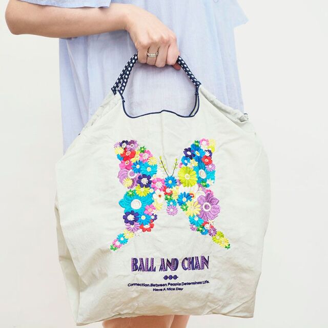 Ball＆Chain ボール＆チェーン 031015 Flower Butterfly フラワー