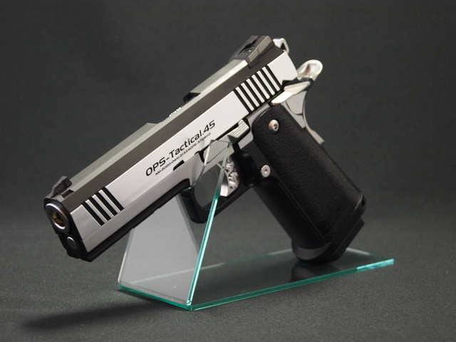 東京マルイ】 ハイキャパカスタム デュアルステンレス ビッグマグナム