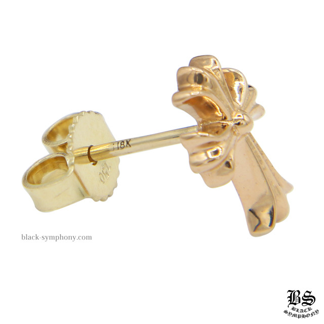 クロムハーツCHクロスベビーファットスタッドピアス22K|クロムハーツ