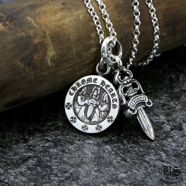 クロムハーツダガーチャーム#5＆エンジェルメダルチャーム＆ロール