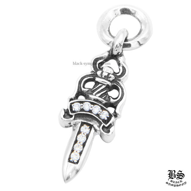 クロムハーツダガーチャーム#5withパヴェダイヤモンド|クロムハーツ