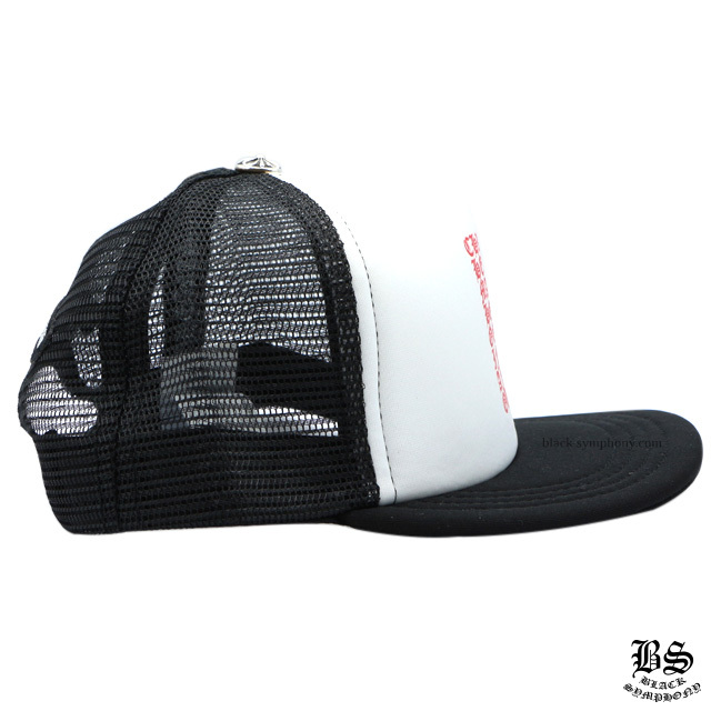 クロムハーツトラッカーキャップキングタコCHスクロールブラック