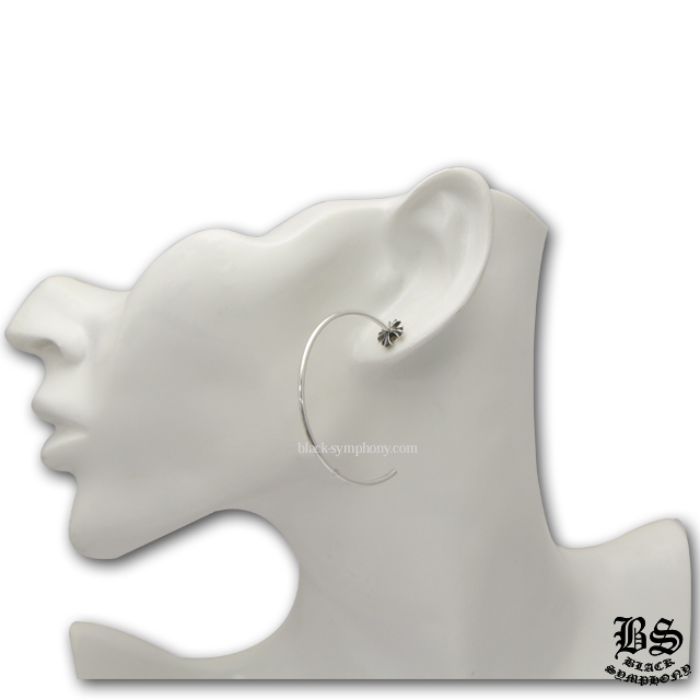 クロムハーツCHプラスフープピアス|クロムハーツ通販専門店ブラック