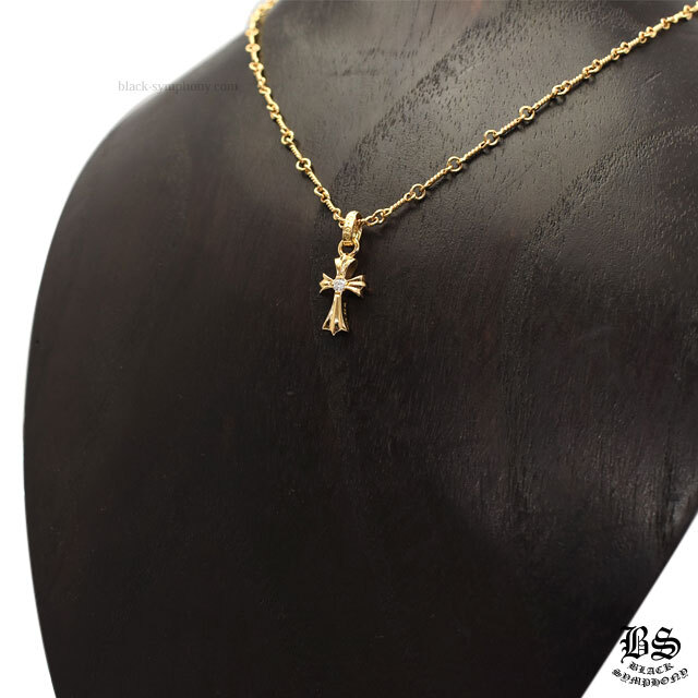 クロムハーツCHクロスベビーファットチャーム22Kwithシングル