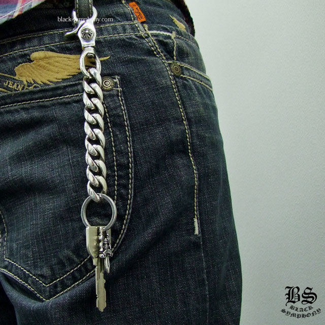 クロムハーツキーリングロングクラシックチェーン8リンク|クロムハーツ