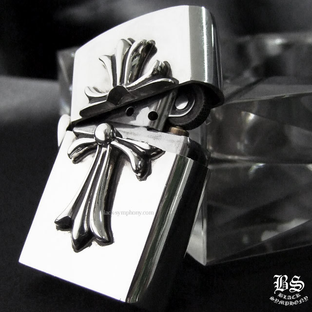 クロムハーツCHクロスZippoライターV1|クロムハーツ通販専門店ブラック