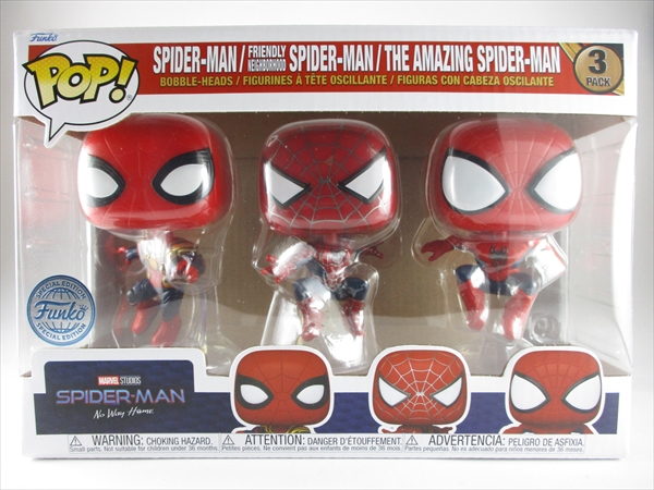 スパイダーマン3体セット [スパイダーマンノーウェイホーム] FUNKO
