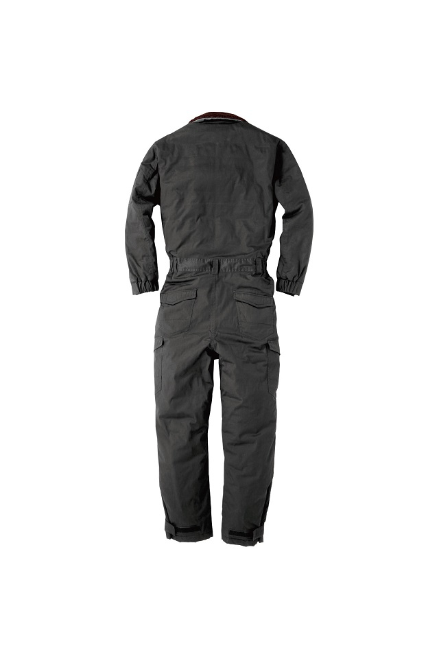 防寒ツナギ8264軽くて動きやすい冬の屋外現場作業に向く続き服【防寒服