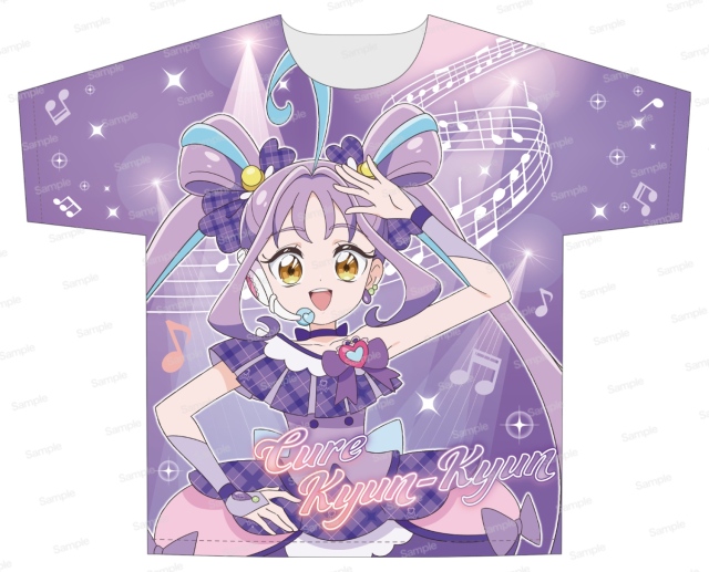 キミとアイドルプリキュア♪ フルグラフィックTシャツVol.1 キュア