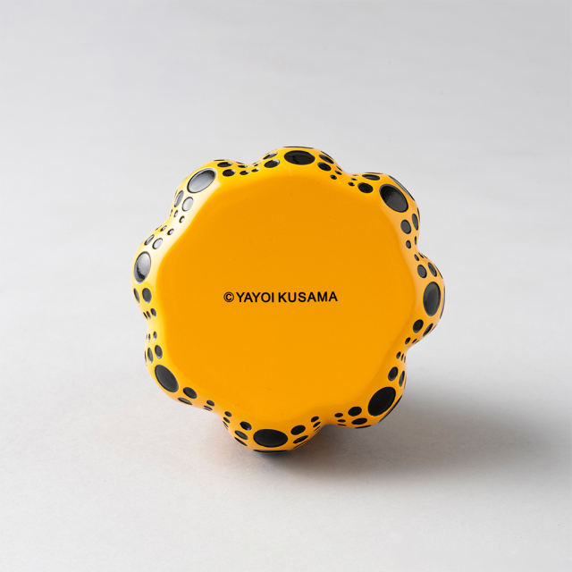 Max.5】草間彌生南瓜オブジェ 黄_Yayoi Kusama Pumpkin Object YELLOW