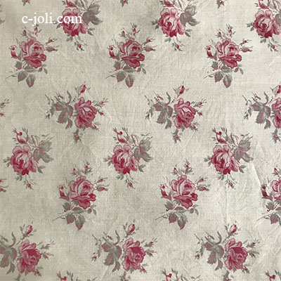 パリ発送】K-774 フランスアンティーク生地/アンティーク布