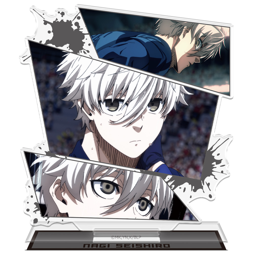 アニメ「ブルーロック」 オーロラ缶バッジ4個セット 凪＆千切＆玲王＆氷織