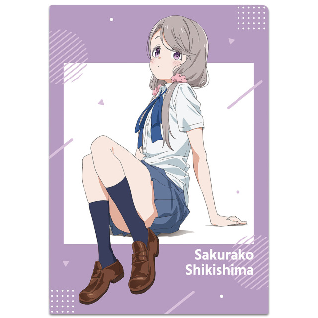 TVアニメ「mono」 クリアファイル 敷島桜子