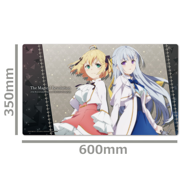 転生王女と天才令嬢の魔法革命 キャラクターラバーマットA［アニ