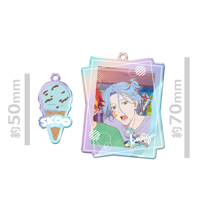 SK∞ エスケーエイト ホログラムアクリルキーホルダーB［ランガ］