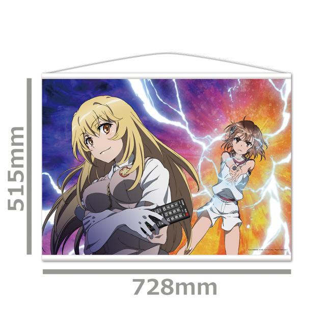 とある科学の超電磁砲T B2タペストリーA［御坂美琴＆食蜂操祈］