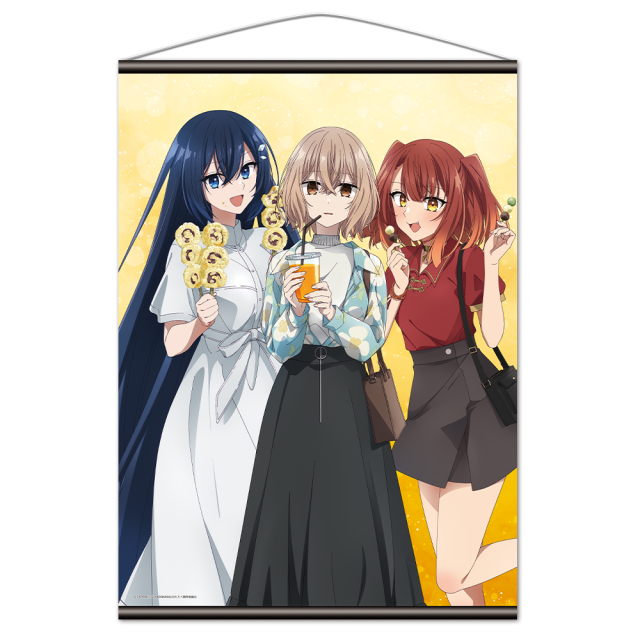 TVアニメ『私を喰べたい、ひとでなし』 B2タペストリー 比名子＆汐莉＆美胡