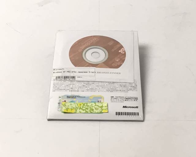 新品】Windows XP Professional 日本語 OEM版 SP2 CD-ROM 中古メモリセット