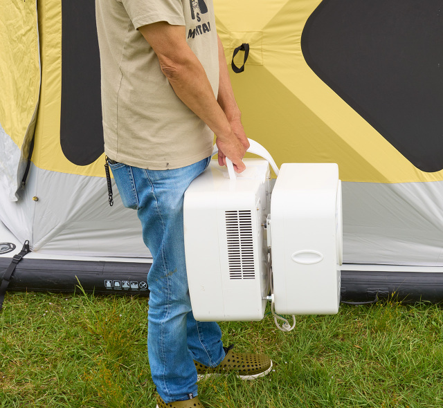 通常出荷開始】ポータブルクーラー＆大容量リチウムバッテリーをセット