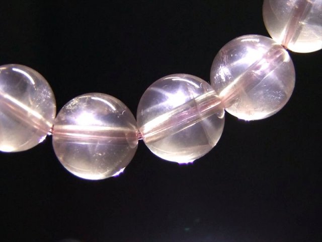 スターローズクォーツ ブレスレット 8.5mm-9mm×22珠前後 超人気 星