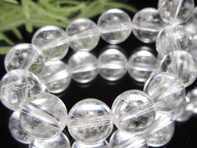 世界的希少水晶 モンドクォーツ ブレスレット 8mm-8.5mm×23珠 高度な