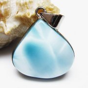 台湾産 北投石 天然ラジウム効果 ネックレス 4mm [T323-3048]