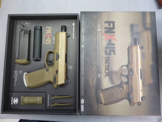 東京マルイ】FNX-45 タクティカル・タクティカルサイレンサー