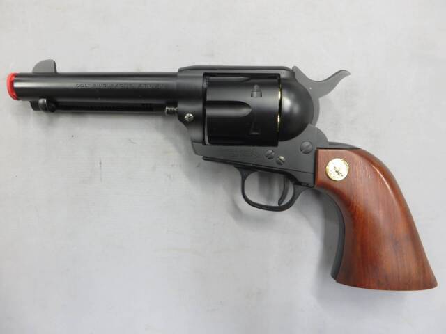 東京マルイ】SAA.45 シビリアン ブラック エアーリボルバーPRO