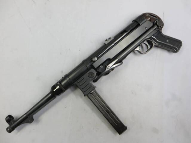 マルシン】 MP40 マットブラック 8mmBB GBB