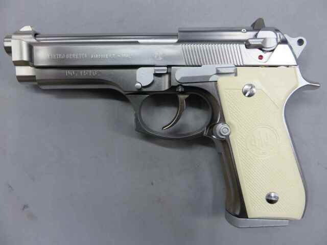 ウエスタンアームズ】ベレッタM92FS プレミアムエディション シルバー