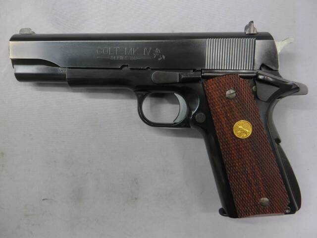 ウエスタンアームズ】コルトガバメントMK4シリーズ80 DX ブラック