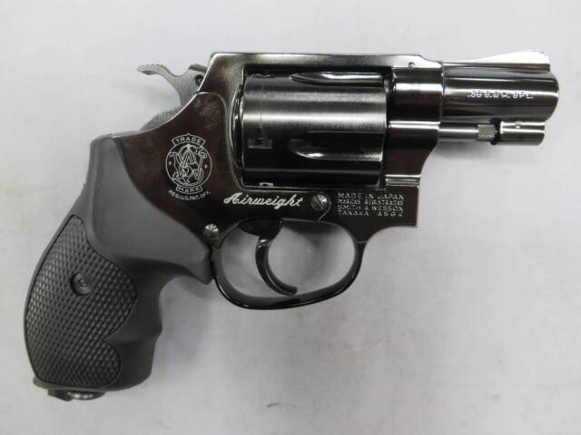 タナカ】S&W M37 エアーウエイト J-Police スチールフィニッシュ 警察仕様