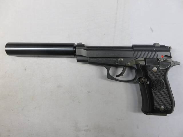 ウエスタンアームズ】ベレッタM84FS サイレンサーモデル