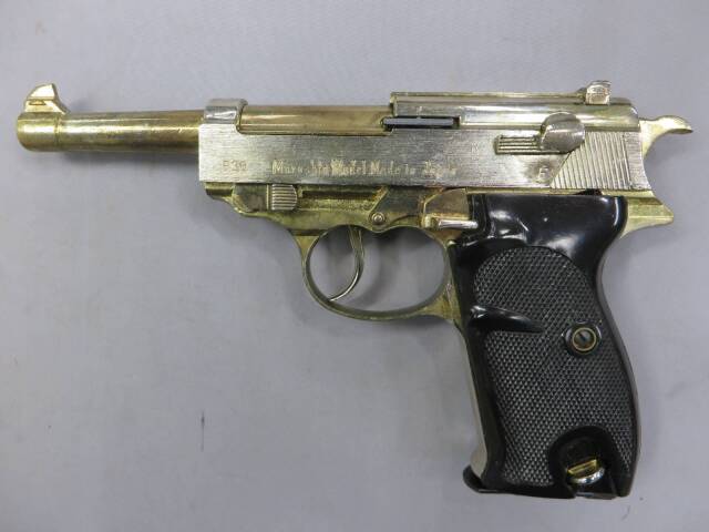 マルシン】ワルサーP38 コマーシャル タニオアクション SMG 金属モデルガン